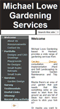 Mobile Screenshot of michaellowegardening.co.uk
